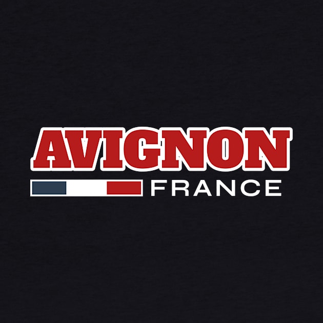 Avignon France Retro by urban-wild-prints